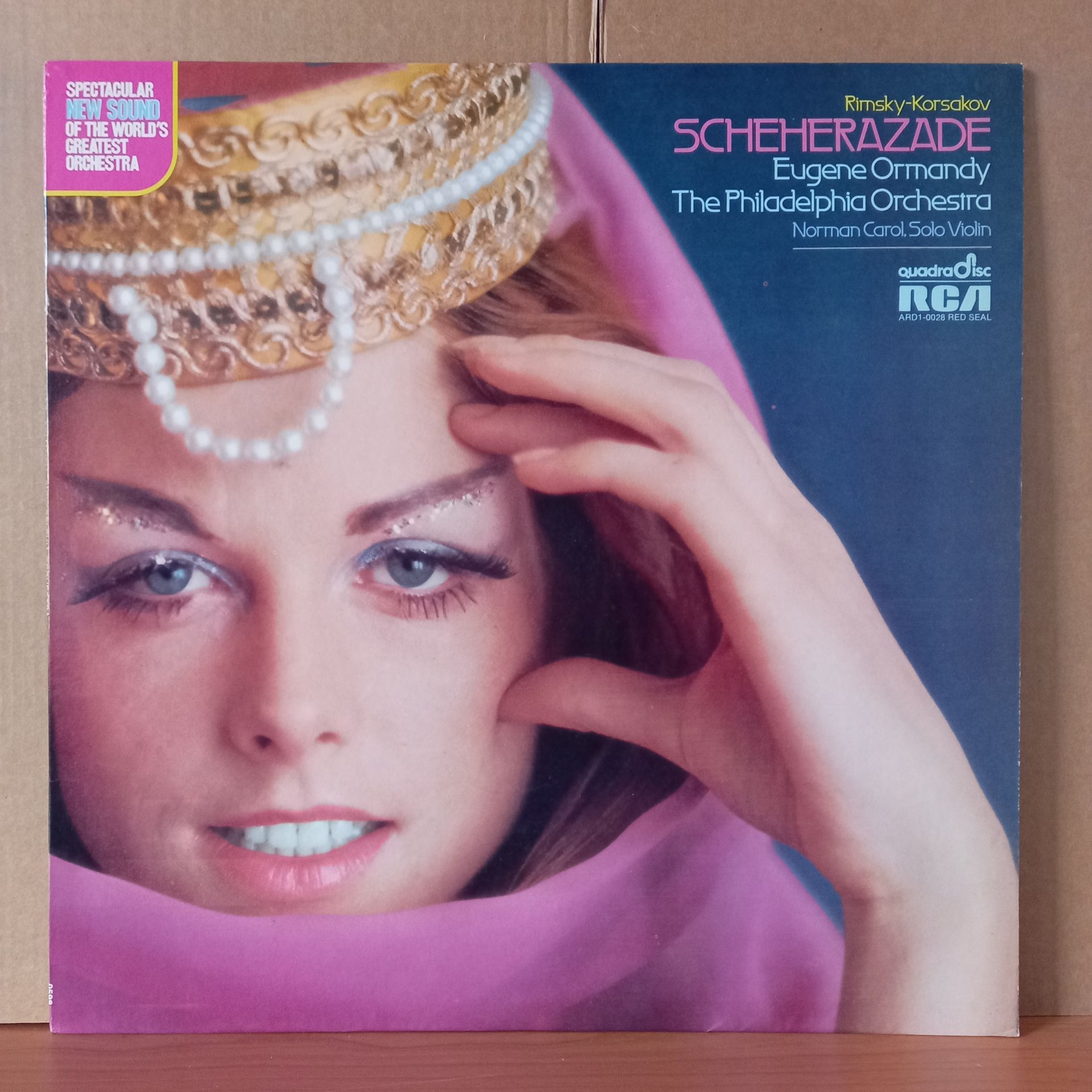 RIMSKY-KORSAKOV: SCHEHERAZADE / EUGENE ORMANDY, THE PHILADELPHIA ORCHESTRA, NORMAN CAROL (1973) - LP 2.EL PLAK