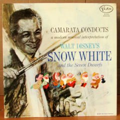 DISNEY'S SNOW WHITE - CAMARATA CONDUCTS LP 2.E