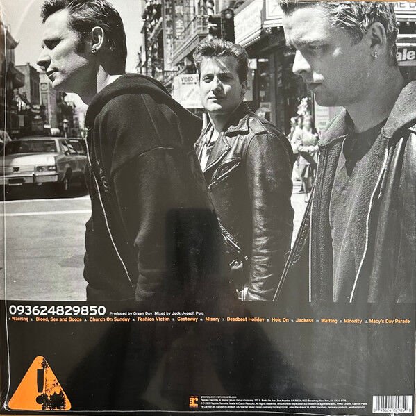 GREEN DAY - WARNING (2000) - LP 2025 NEON ORANGE COLOURED EDITION SIFIR PLAK