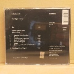 PAUL GIGER – SCHATTENWELT (1993) - CD ECM RECORDS 2.EL