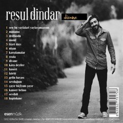 RESUL DİNDAR - DİVANE (2013) - CD SIFIR
