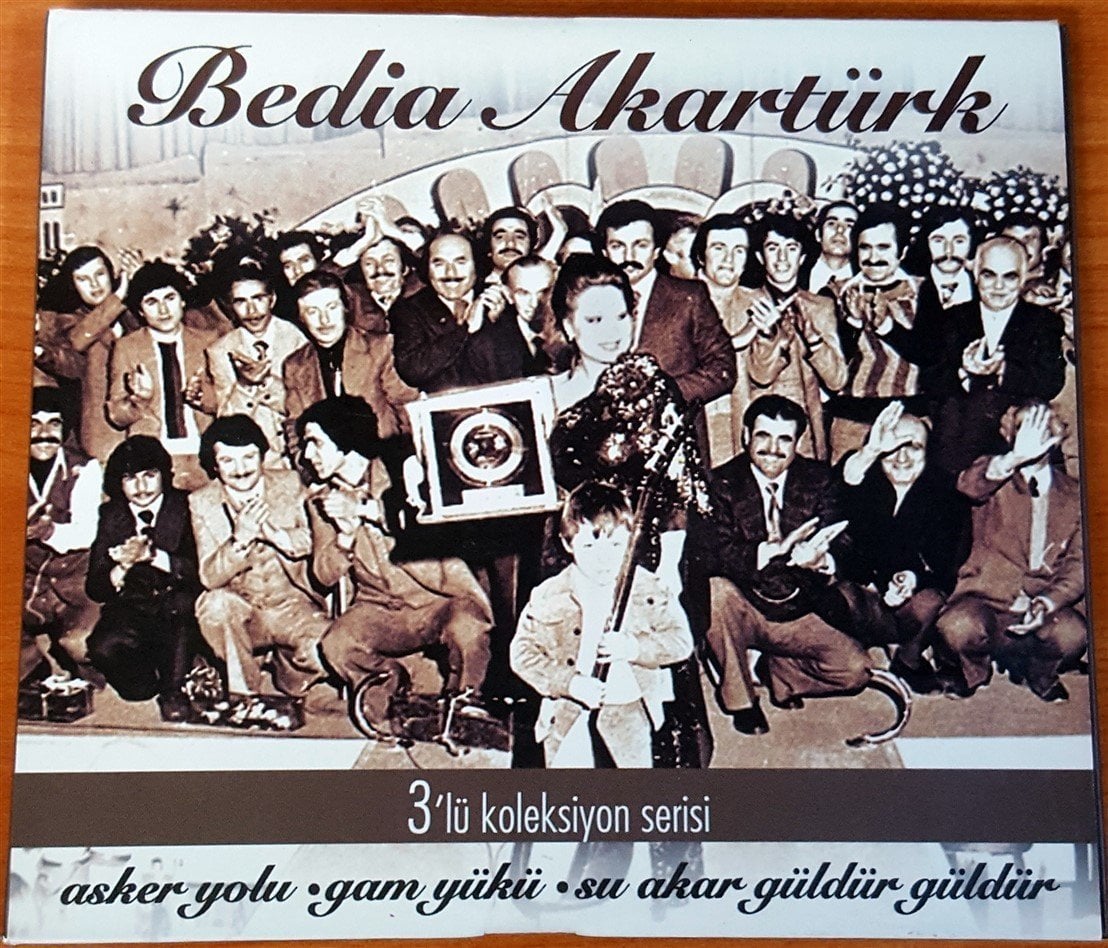BEDİA AKARTÜRK - 3'LÜ KOLEKSİYON SERİSİ 3CD 2.EL