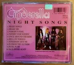 CINDERELLA NIGHT SONGS (1986) MADE IN WEST GERMANY 2.EL