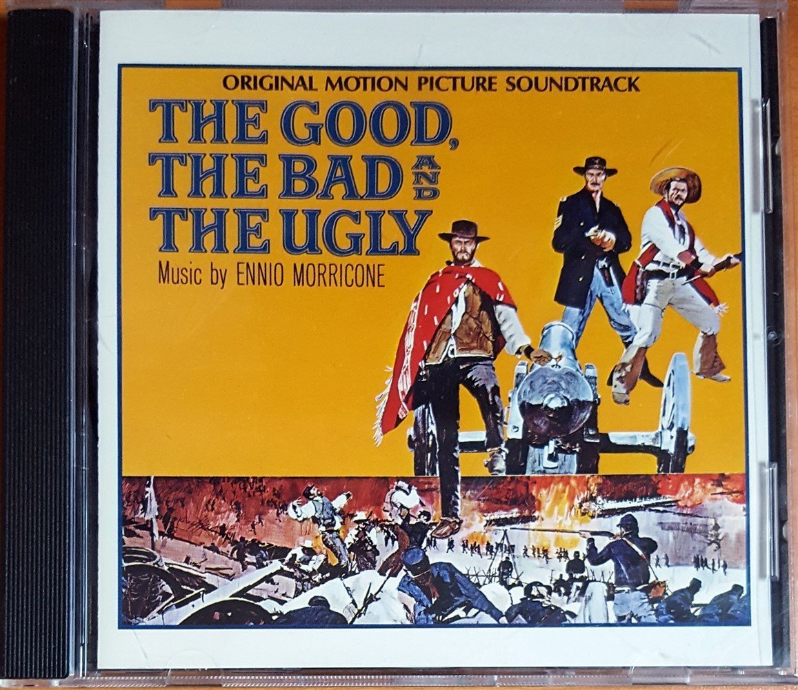 THE GOOD, THE BAD AND THE UGLY SOUNDTRACK / ENNIO MORRICONE (1985) CD 2.EL