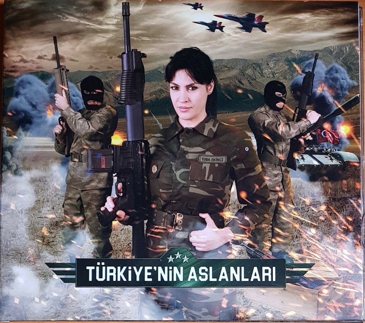 TUBA EKİNCİ - TÜRKİYE'NİN ASLANLARI (2018) DMC SINGLE CD 2.EL