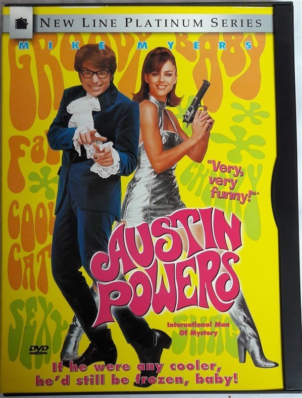 AUSTIN POWERS INTERNATIONAL MAN OF MYSTERY - MIKE MYERS - ELIZABETH HURLEY - SNAPCASE DVD 2.EL (1* BÖLGE)