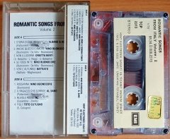 ROMANTIC SONGS FROM ITALY VOLUME 2 / AL BANO & ROMINA POWER, ALICE, NINO BUONOCORE, TOTO CUTUGNO (1988) - KASET KENT 2.EL