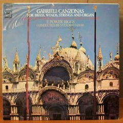 GABRIELI CANZONAS for Brass Winds Strings LP 2.E