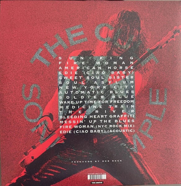 THE CULT - SONIC TEMPLE (1989) - 2xLP 2023 TRANSLUCENT GREEN COLOURED EDITION SIFIR PLAK