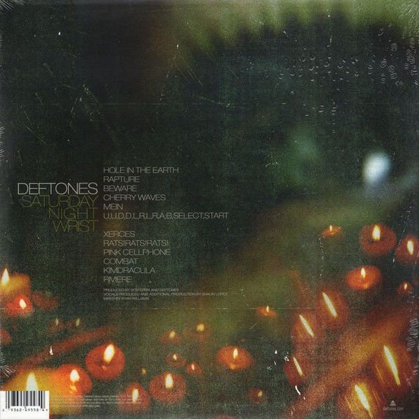 DEFTONES - SATURDAY NIGHT WRIST (2006) - LP 2024 EDITION SIFIR PLAK