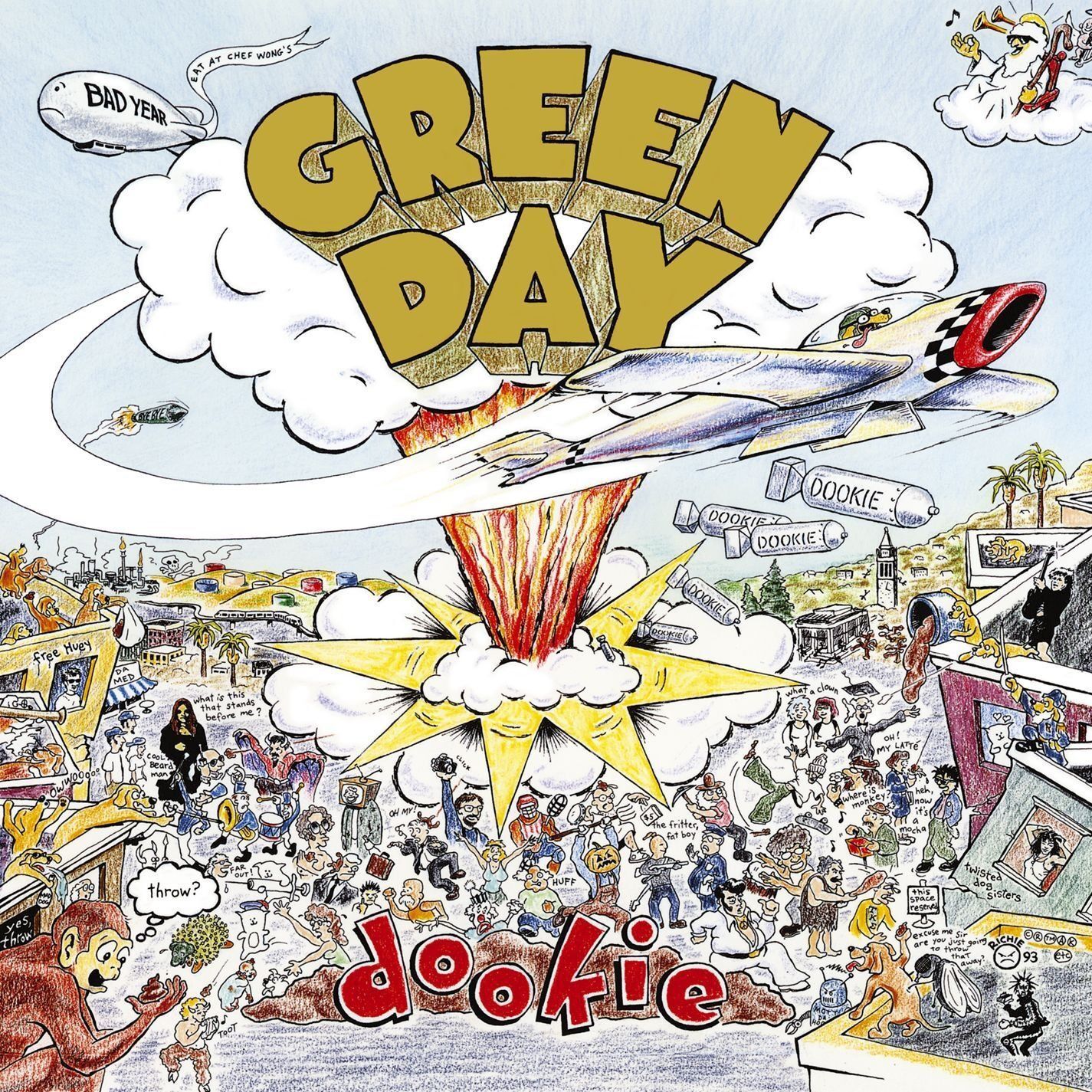 GREEN DAY - DOOKIE (1994) - LP 2025 RASPBERRY COLOURED EDITION SIFIR PLAK
