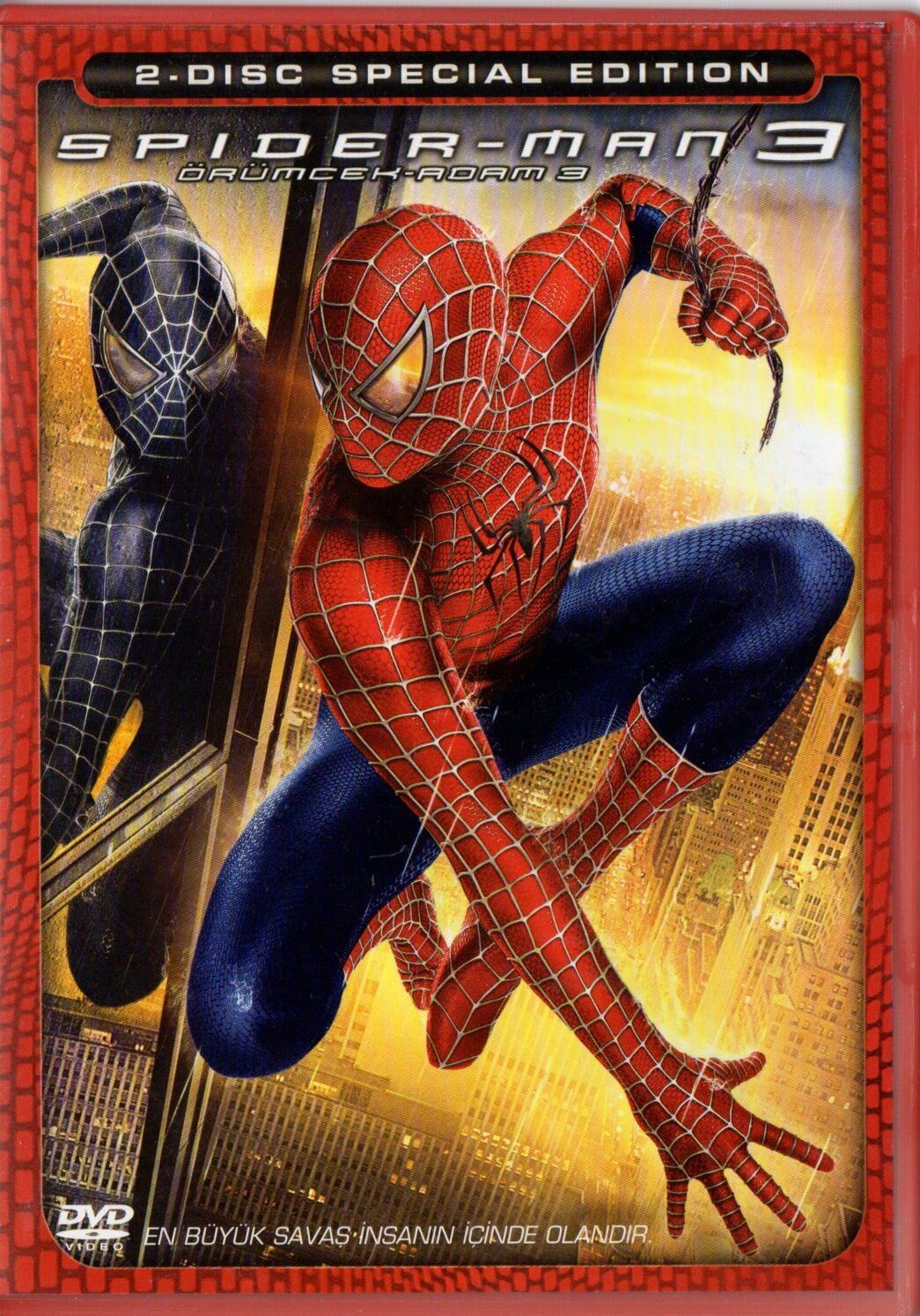 SPIDER-MAN 3 - ÖRÜMCEK ADAM - TOBEY MAGUIRE - SAM RAIMI - 2 DVD SPECIAL EDITION