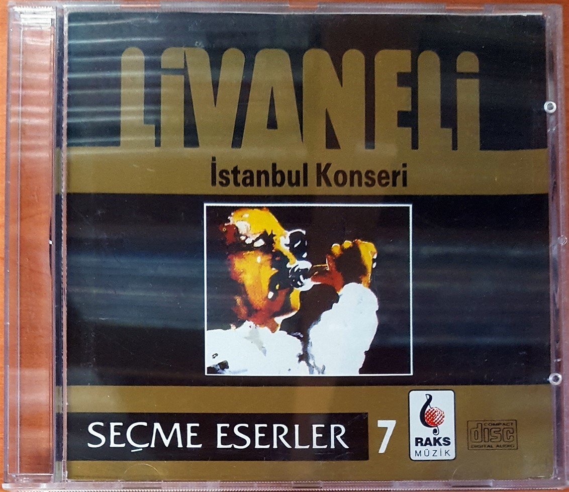 ZÜLFÜ LİVANELİ - İSTANBUL KONSERİ / SEÇME ESERLER 7 (1990) CD 2.EL