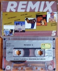 REMIX 5 / ABC, ROXANNE, JOYCE SIMS, JUDY CHEEKS (1988) - KASET PLAKSAN 2.EL