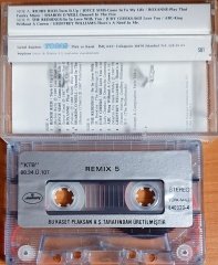 REMIX 5 / ABC, ROXANNE, JOYCE SIMS, JUDY CHEEKS (1988) - KASET PLAKSAN 2.EL