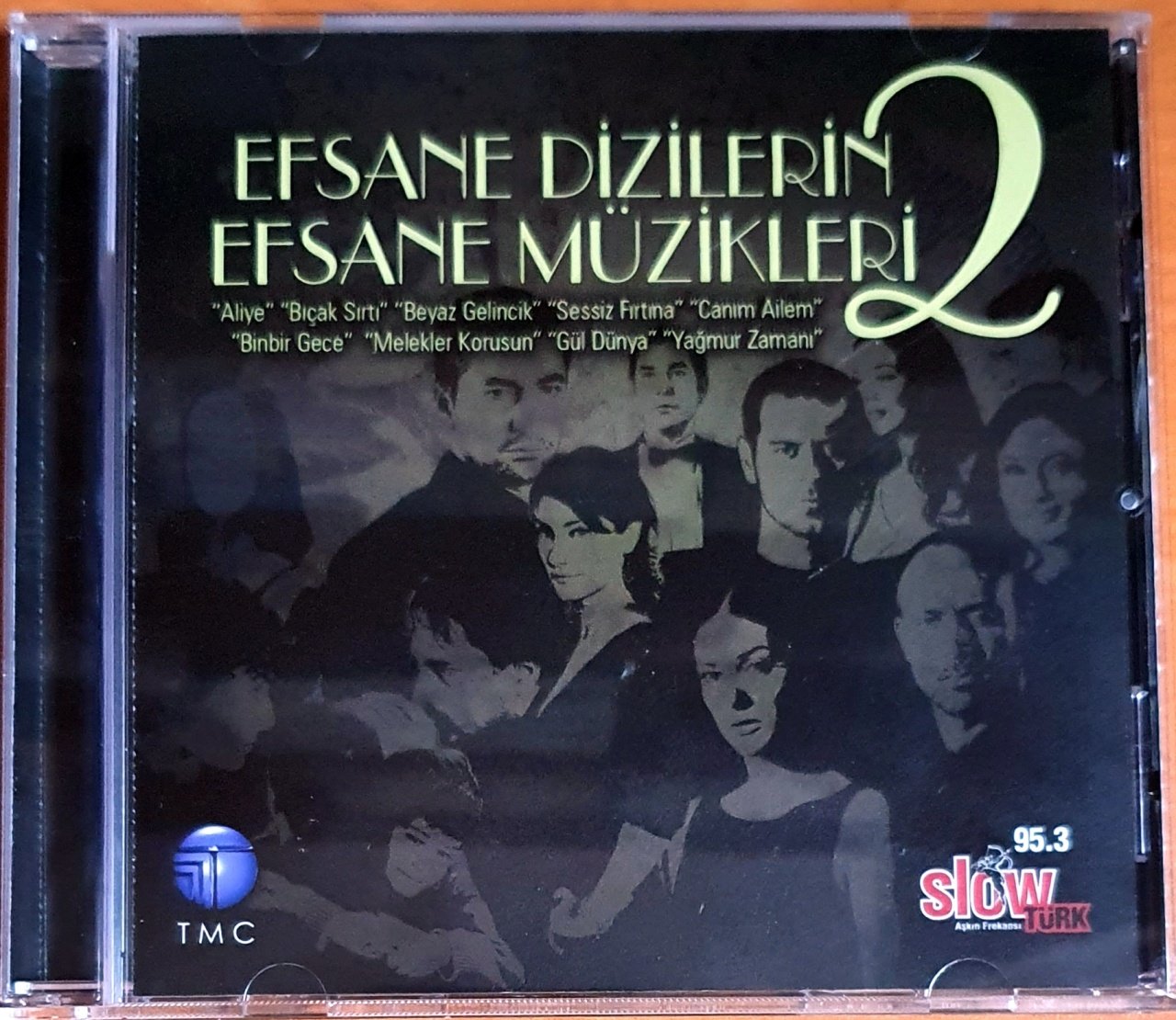 EFSANE DİZİLERİN EFSANE MÜZİKLERİ 2 - CD TMC 2.EL