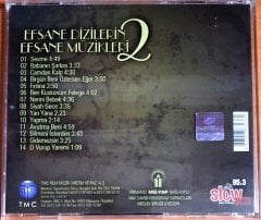 EFSANE DİZİLERİN EFSANE MÜZİKLERİ 2 - CD TMC 2.EL