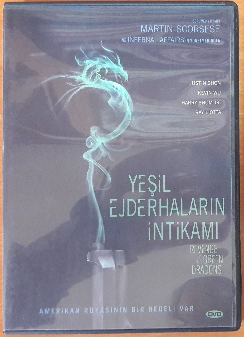 YEŞİL EJDERHALARIN İNTİKAMI - REVENGE of the GREEN DRAGONS- JUSTIN CHON - DVD 2.EL
