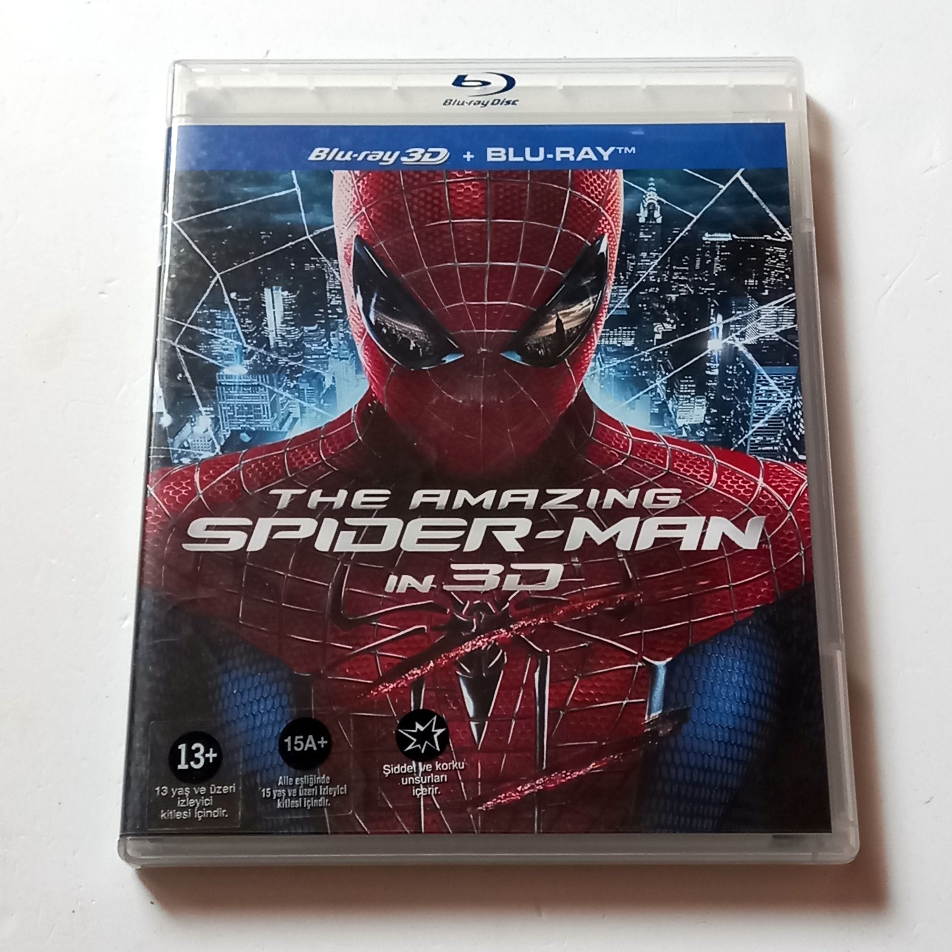 THE AMAZING SPIDER-MAN - IN 3D - ANDREW GARFIELD, EMMA STONE, YÖN.: MARC WEBB - BLU-RAY + BLU-RAY 3D İKİ DİSK ÖZEL VERSİYON 2.EL