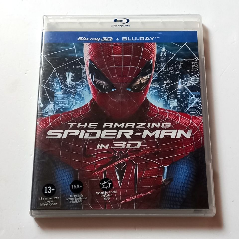 THE AMAZING SPIDER-MAN - IN 3D - ANDREW GARFIELD, EMMA STONE, YÖN.: MARC WEBB - BLU-RAY + BLU-RAY 3D İKİ DİSK ÖZEL VERSİYON 2.EL