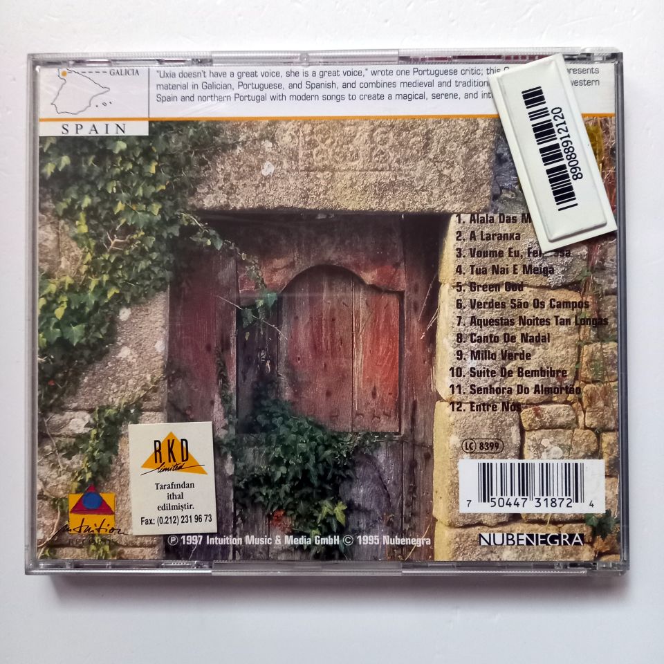 UXIA – ESTOU VIVINDO NO CEO (1997) - CD 2.EL
