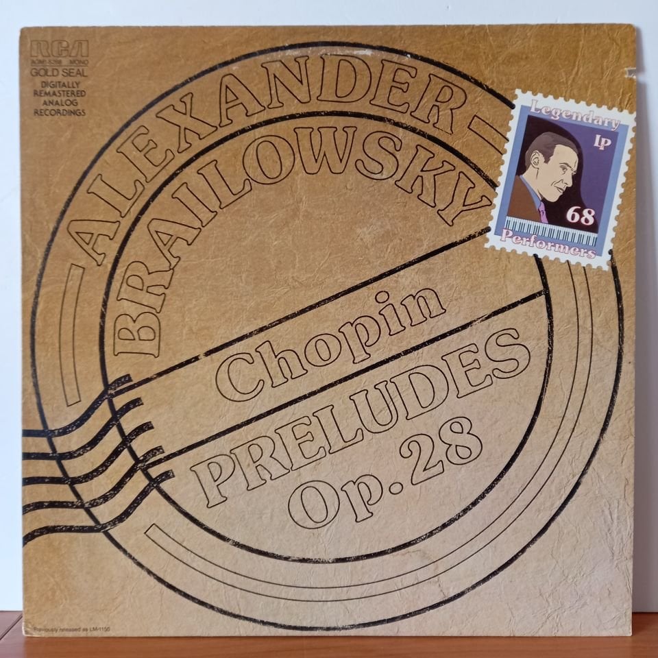 ALEXANDER BRAILOWSKY, CHOPIN – PRELUDES OP. 28 (1985) - LP 2.EL PLAK
