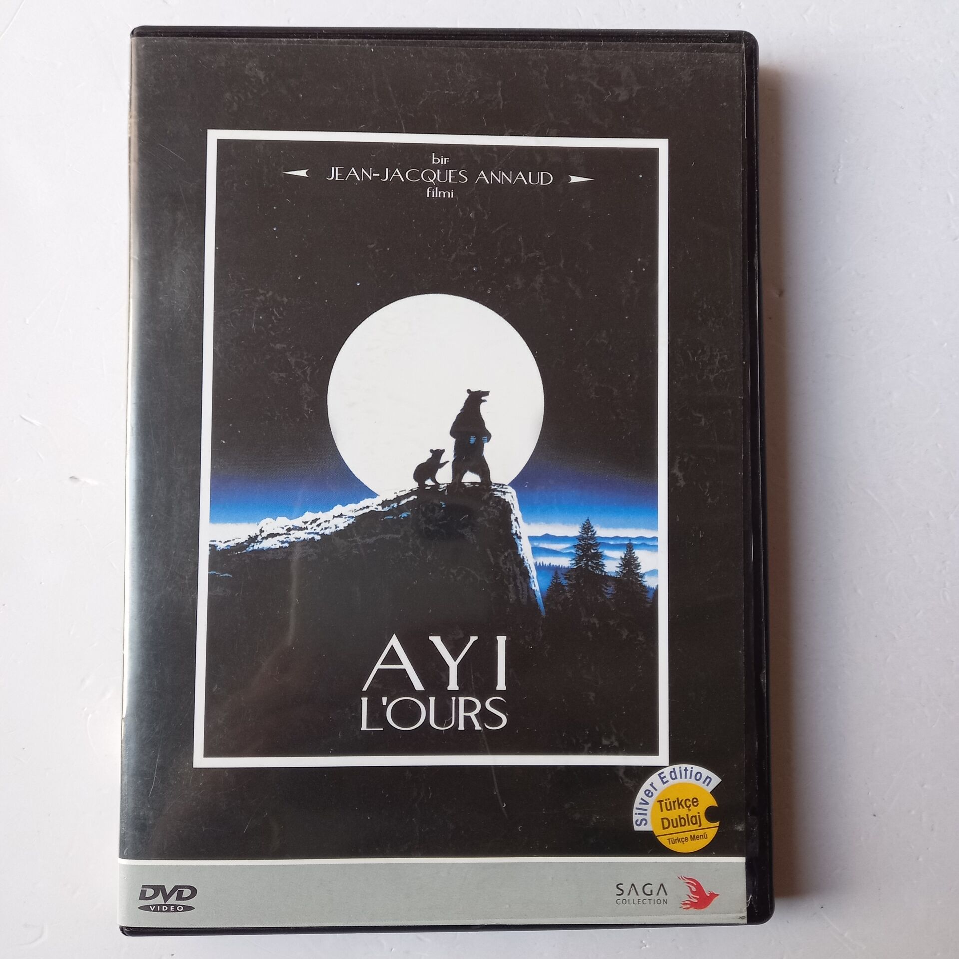AYI - L'OURS - TCHEKY KARYO - JEAN-JACQUES ANNAUD - DVD 2.EL