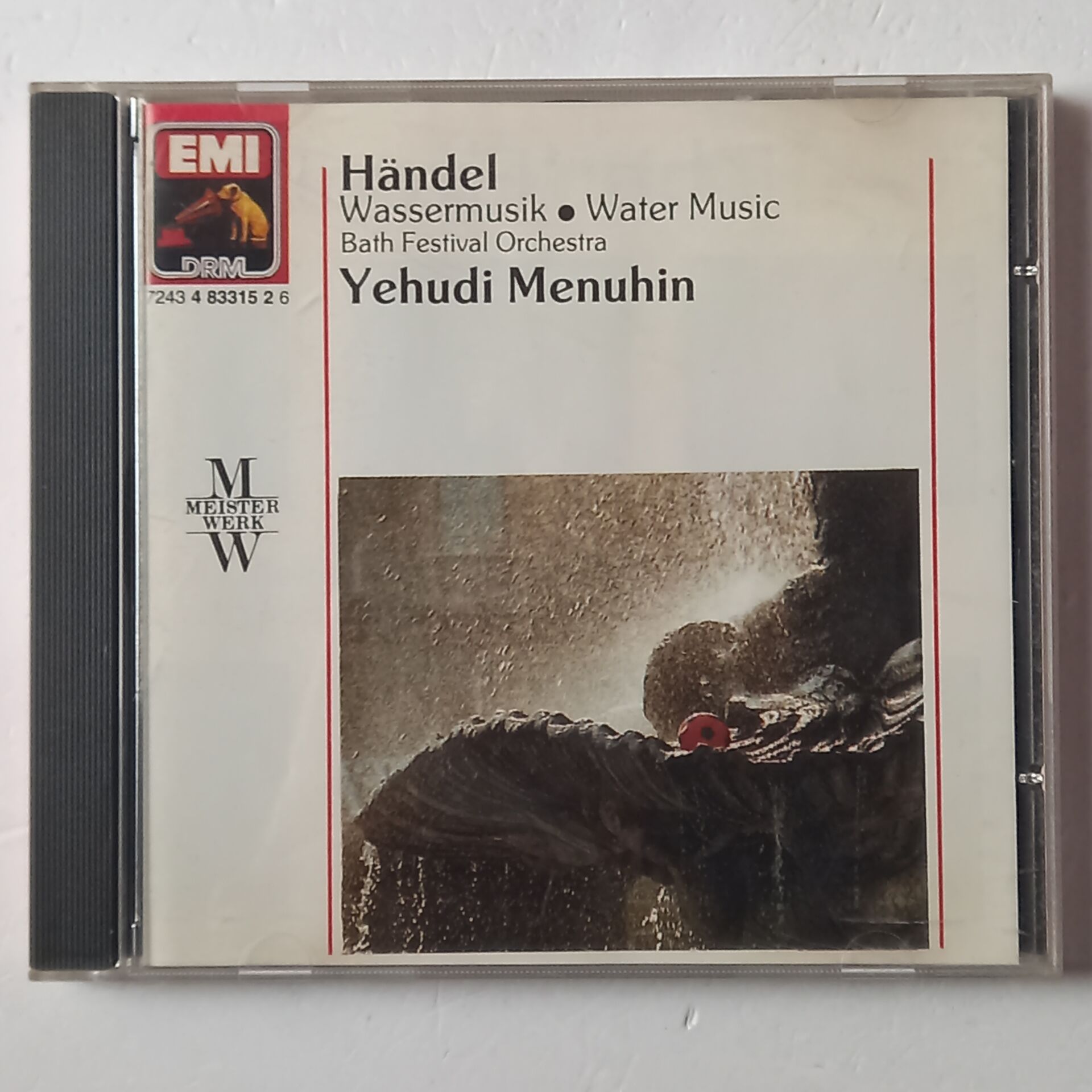 HANDEL: WASSERMUSIK - BATH FESTIVAL ORCHESTRA, YEHUDI MENUHIN (1964) - CD REMASTERED REISSUE 2.EL