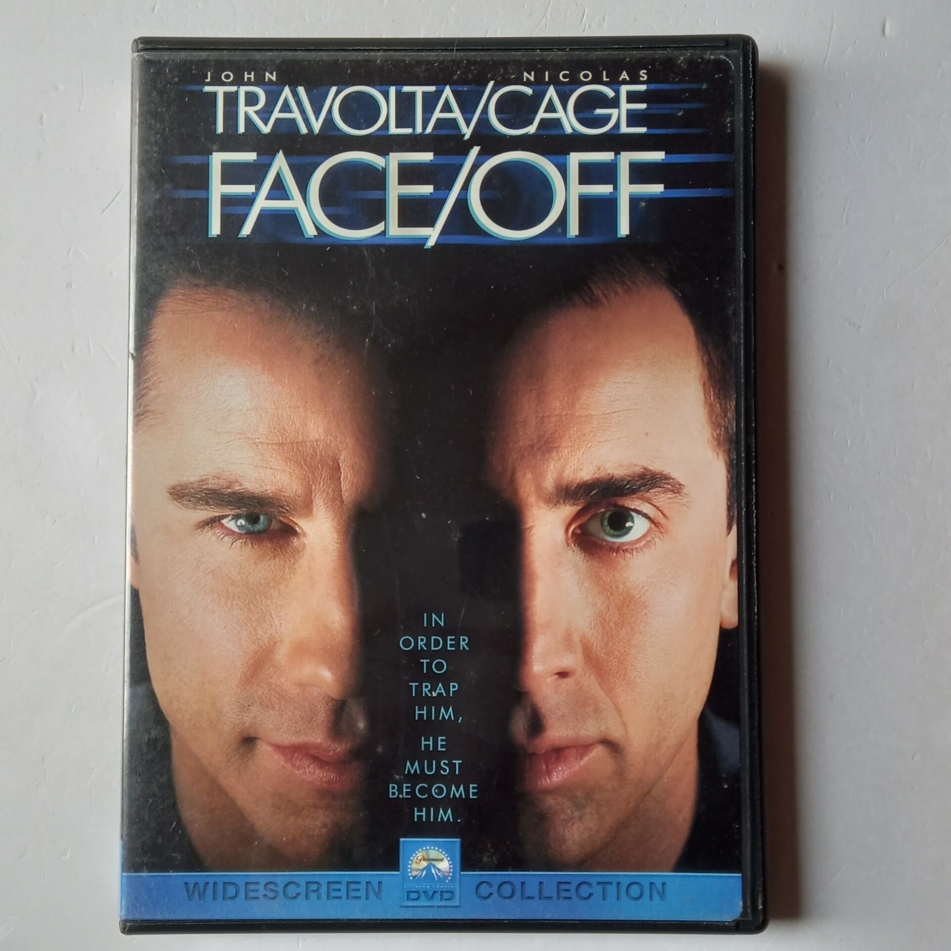 FACE/OFF - JOHN TRAVOLTA, NICOLAS CAGE - DVD 2.EL 1 .BÖLGE