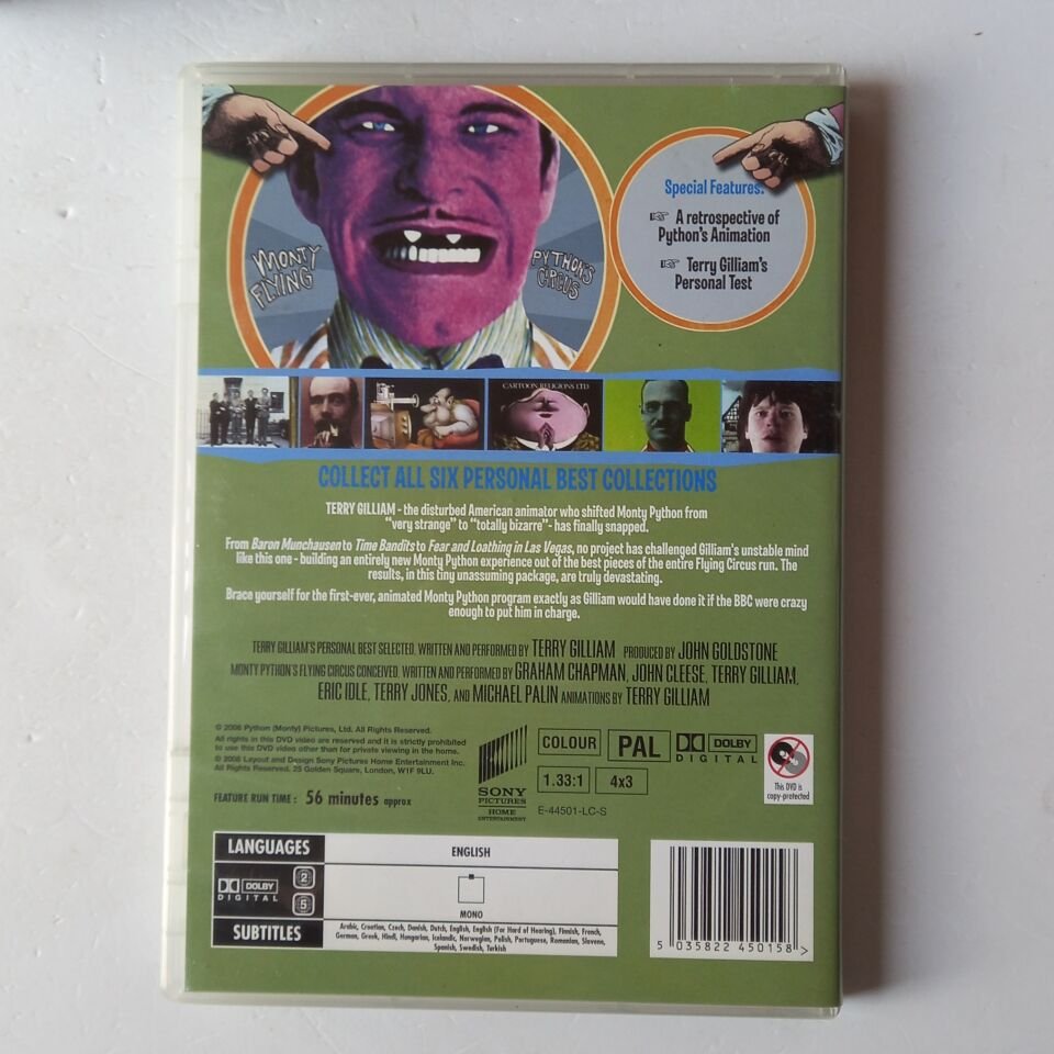 TERRY GILLIAM'S PERSONAL BEST /  MONTY PYTHON'S FLYING CIRCUS - DVD 1.BÖLGE 2.EL