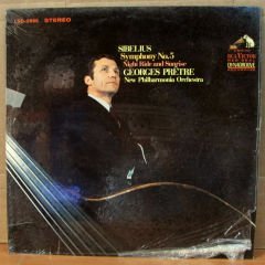 SIBELIUS SYMPHONY NO.5 - GEORGES PRETRE - LP 2.EL