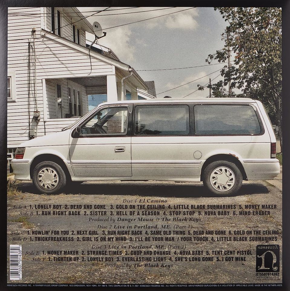 BLACK KEYS - EL CAMINO (2011) - 3LP 10TH ANNIVERSARY DELUXE EDITION SIFIR PLAK