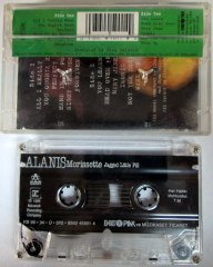 ALANIS MORISSETTE - JAGGED LITTLE PILL (1996) BALET CASSETTE MADE IN TURKEY ''USED''