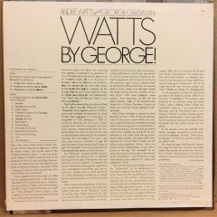 WATTS - WATTS BY GEORGE (1976) - LP 2.EL PLAK