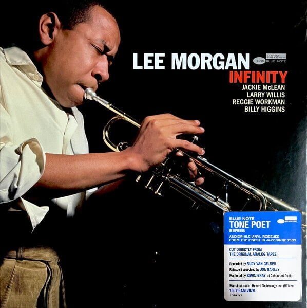LEE MORGAN - INFINITY (1981) - LP 2023 BLUE NOTE TONE POET SERIES SIFIR PLAK