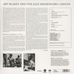 ART BLAKEY & THE JAZZ MESSENGERS – CARAVAN (1962) - LP 2014 REMASTERED REISSUE LIMITED EDITION 180GR SIFIR PLAK