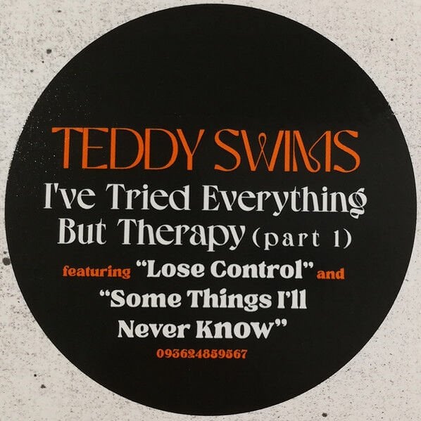 TEDDY SWIMS - I'VE TRIED EVERYTHING BUT THERAPY part 1 (2023) - LP BLACK VINYL EDITION SIFIR PLAK