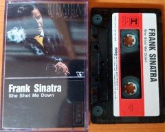 FRANK SINATRA - SHE SHOT ME DOWN (1991) MMY CASSETTE MADE IN TURKEY ''USED''