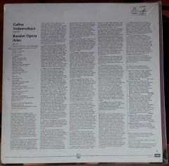 GALINA VISHNEVSKAYA - RUSSIAN OPERA ARIAS, TCHAIKOVSKY, RIMSKY-KORSAKOV - LP SIFIR
