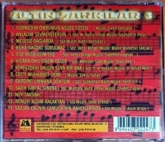 ALTIN ŞARKILAR 3 - ÇEŞİTLİ SANATÇILAR - CD KARIŞIK TÜRK SANAT MÜZİĞİ MİLHAN 2.EL