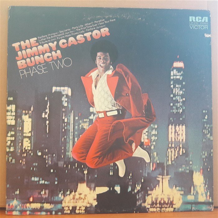 THE JIMMY CASTOR BUNCH - PHASE TWO (1972) - PLAK 2.EL
