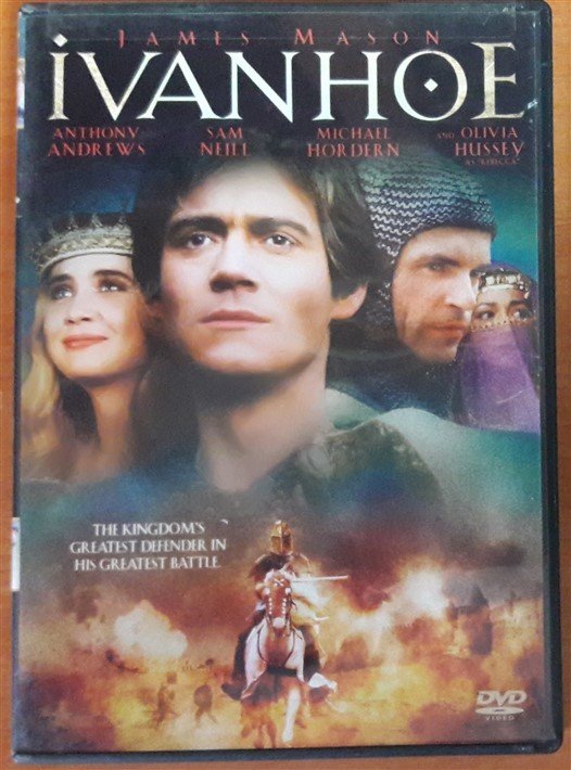 IVANHOE (1982) - JAMES MASON - DVD 2.EL 1. BÖLGE TR ALTYAZI YOKTUR