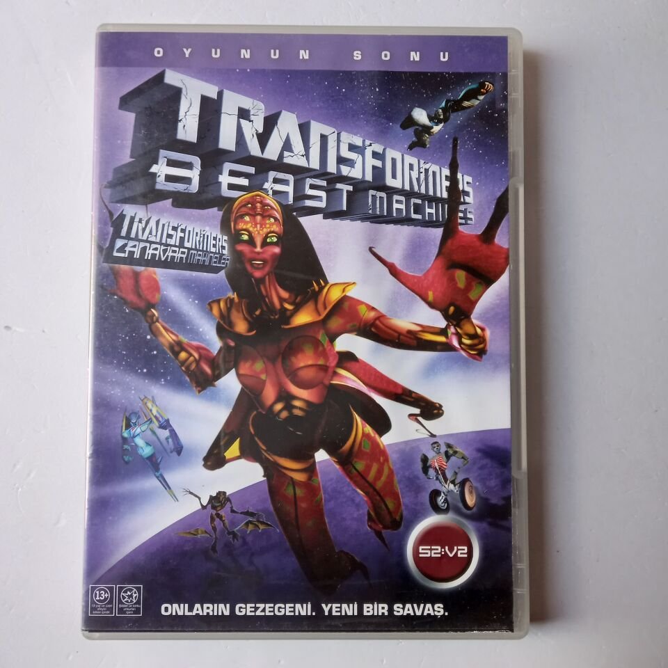 TRANSFORMERS BEAST MACHINES - TRANSFORMERS CANAVAR MAKİNELER OYUNUN SONU S2:V2 - DVD 2.EL