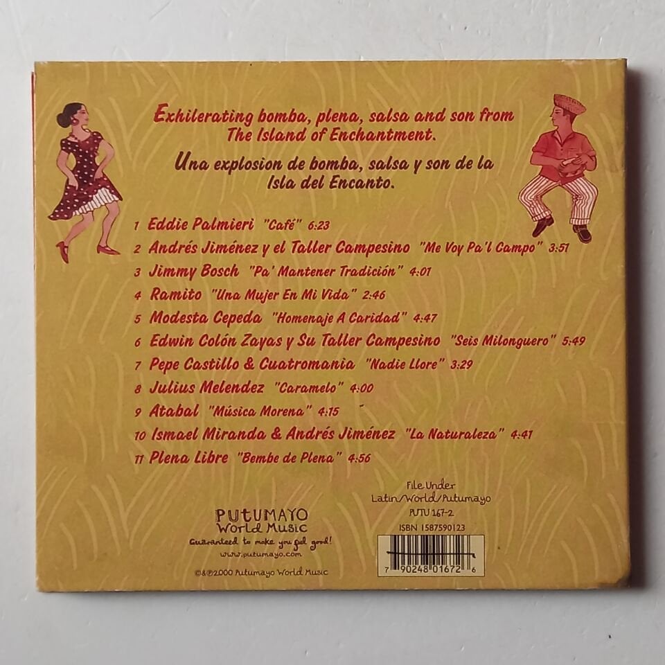 PUERTO RICO (2000) - PUTUMAYA CD DIGIPAK 2.EL