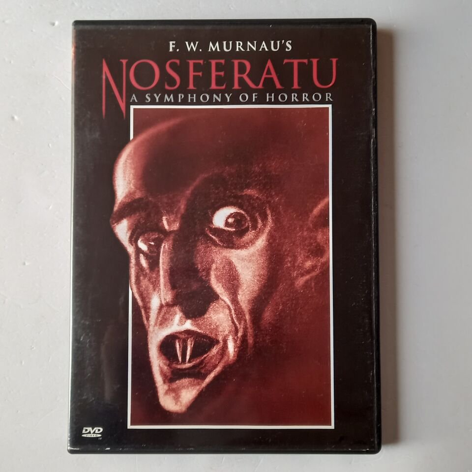 NOSFERATU: A SYMPHONY OF HORROR - F.W. MURNAU, MAX SCHRECK - DVD 1.BÖLGE 2.EL