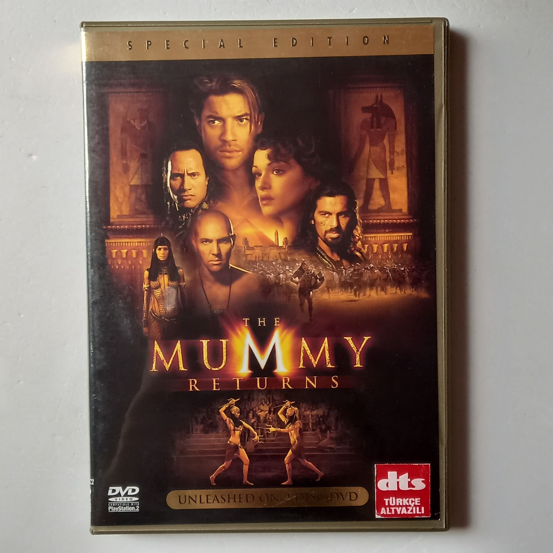 THE MUMMY: RETURNS / SPECIAL EDITION - STEPHEN SOMMERS, BRENDAN FRASER, RACHEL WEISZ - 2DVD 2.EL