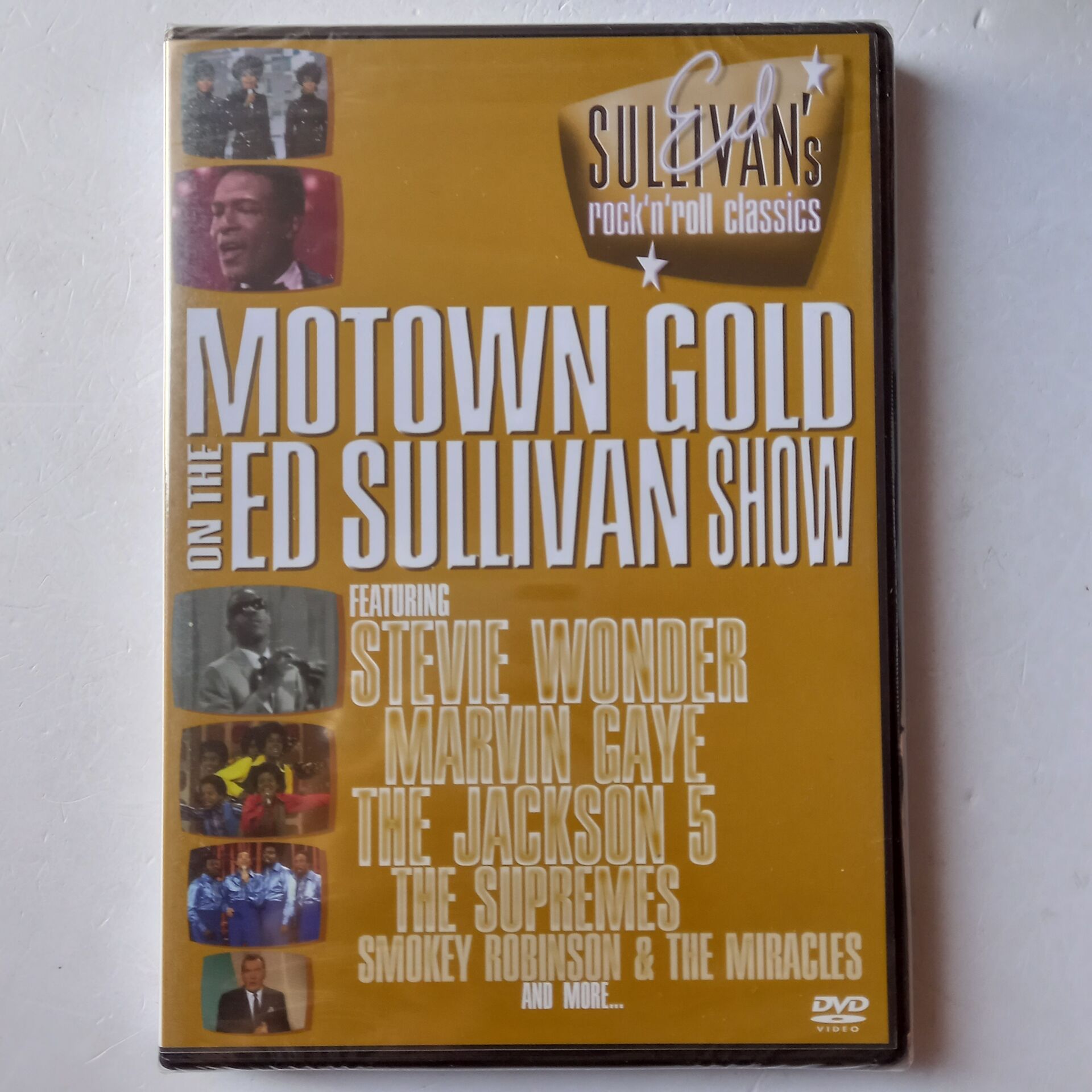ED SULLIVAN'S ROCK N' ROLL CLASSICS - MOTOWN GOLD ON THE ED SULLIVAN SHOW (2005) - DVD AMBALAJINDA SIFIR