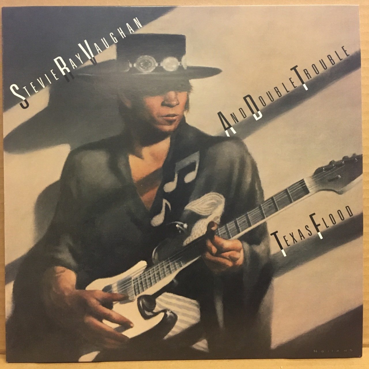 STEVIE RAY VAUGHAN - TEXAS FLOOD (1983) 2012 REISSUE 180 GR 2.EL PLAK