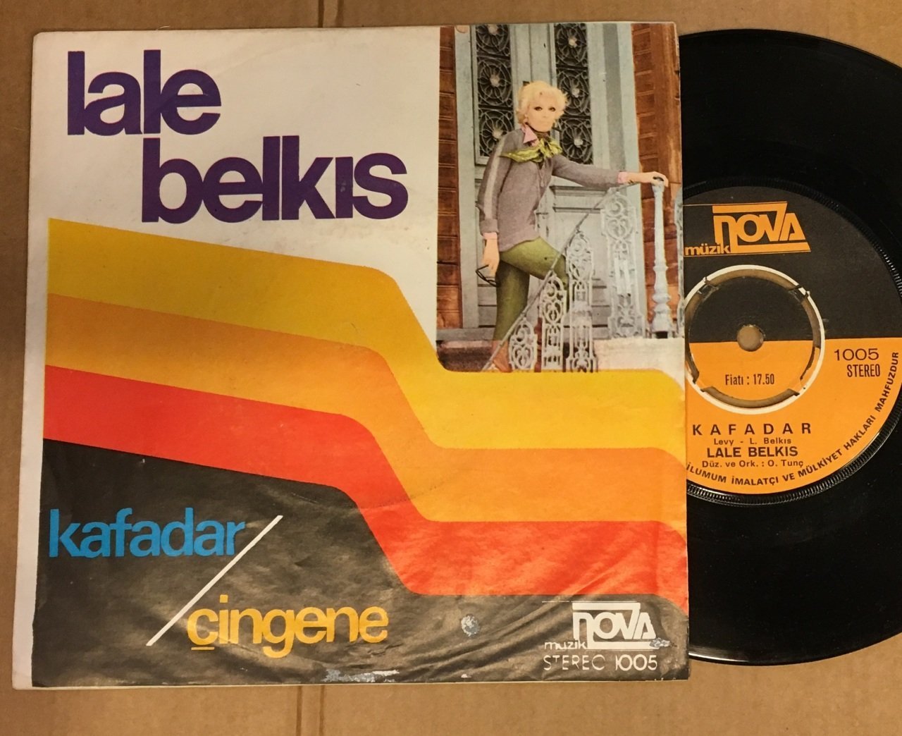 LALE BELKIS - KAFADAR / ÇİNGENE 7'' 45 DEVİR