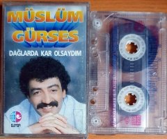 MÜSLÜM GÜRSES - DAĞLARDA KAR OLSAYDIM (1993) - KASET ELENOR 2.EL